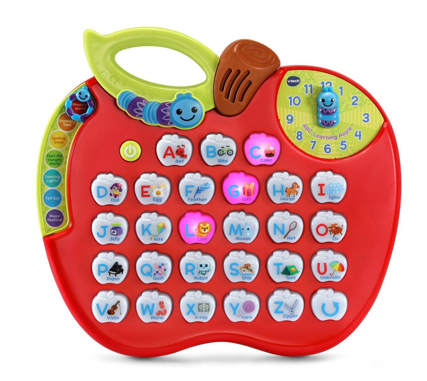 Vtech® Abc Learning Apple™ Interactive Alphabet And Phonics Toy